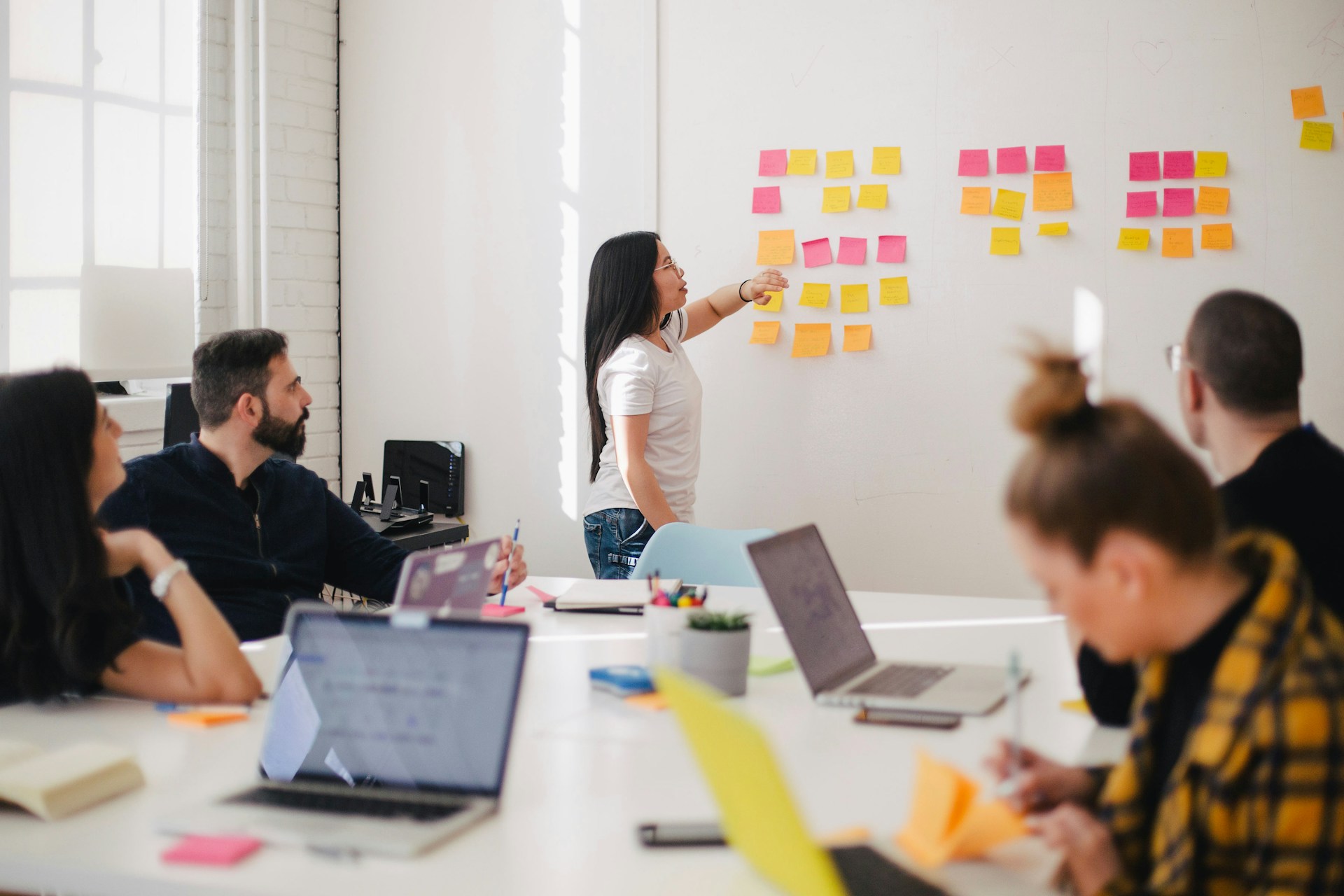 Team working on AI voice technology