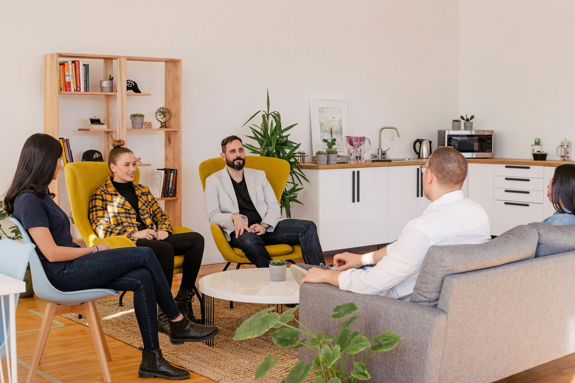 Team working on AI voice technology