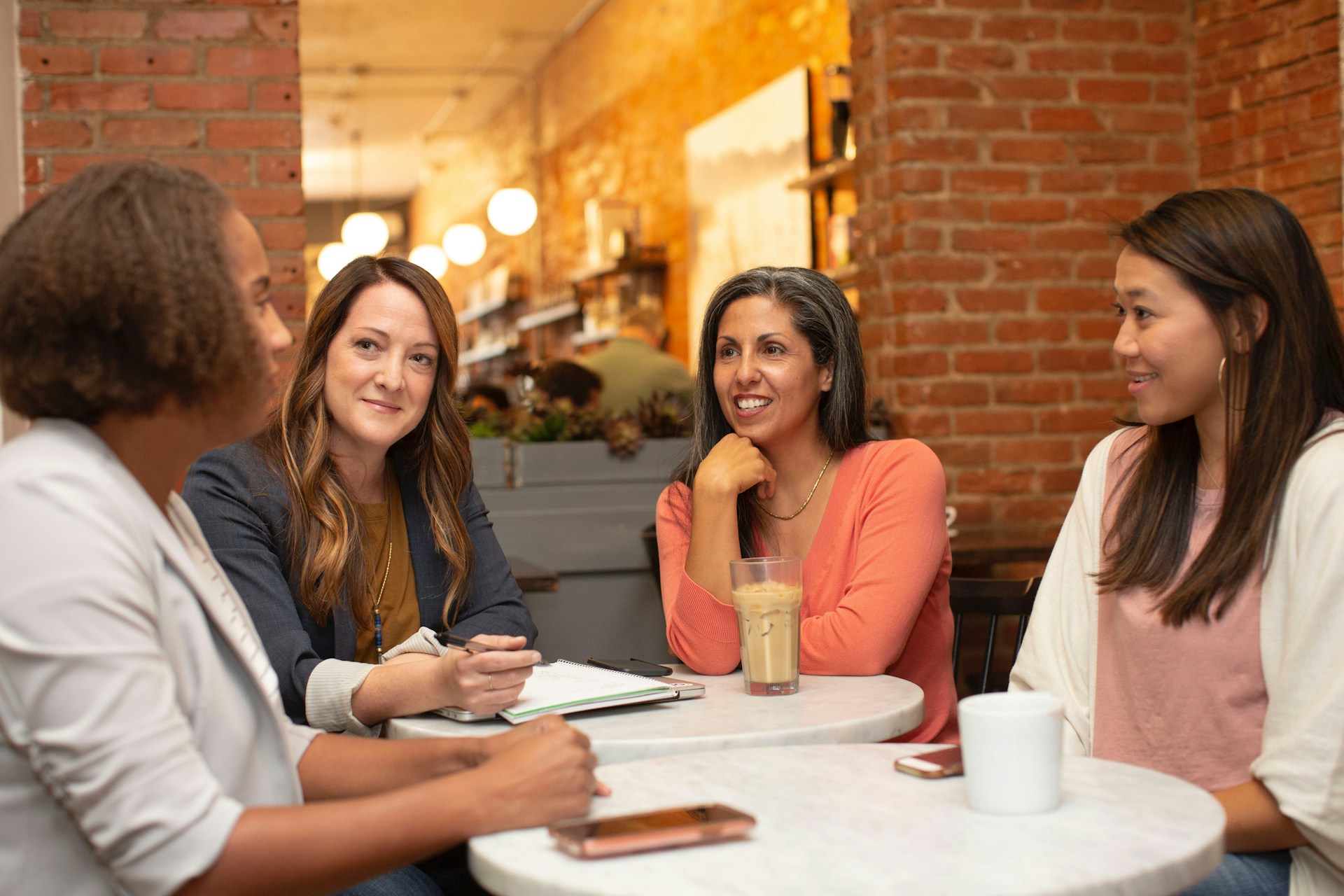 TalkerIQ team collaborating in office